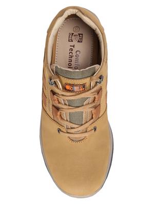 beige leather lace up boot - 13745713 - Standard Image - 4