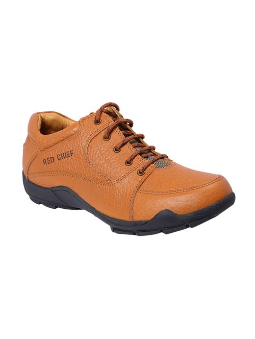 brown leather lace up shoes - 13745720 - Standard Image - 1