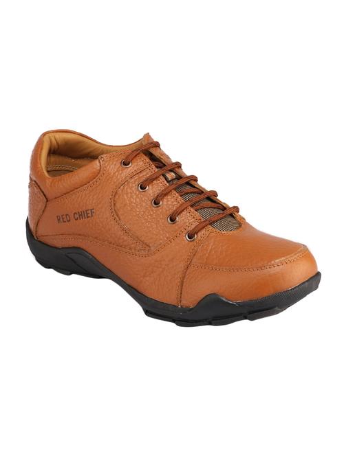 brown leather lace up shoes - 13745720 - Very Small Image - 1