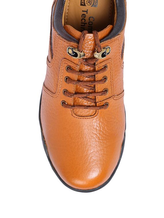 brown leather lace up boot - 13745722 - Zoom Image - 3