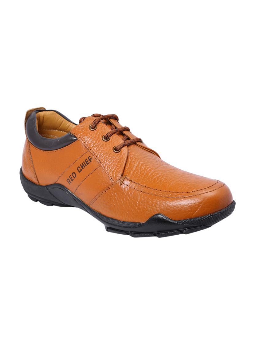 brown leather lace up shoes - 13745726 - Zoom Image - 1