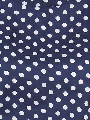 polka dotted full leg jumpsuit - 13745829 - Standard Image - 4