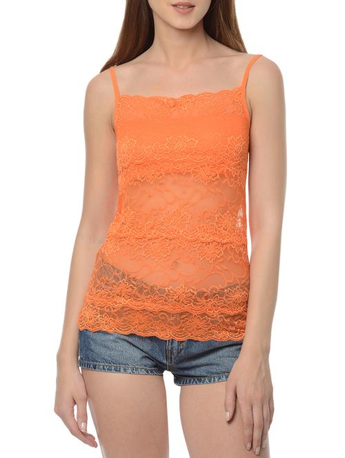 orange nylon camisole - 13748145 - Standard Image - 1