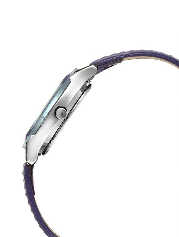watch me purple dial purple leather strap watch for girls wmal-241 - 13755968 - Zoom Image - 2