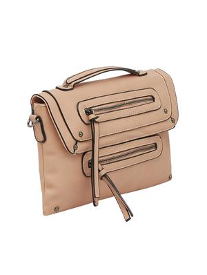 pink leatherette regular sling bag - 13756897 - Standard Image - 4