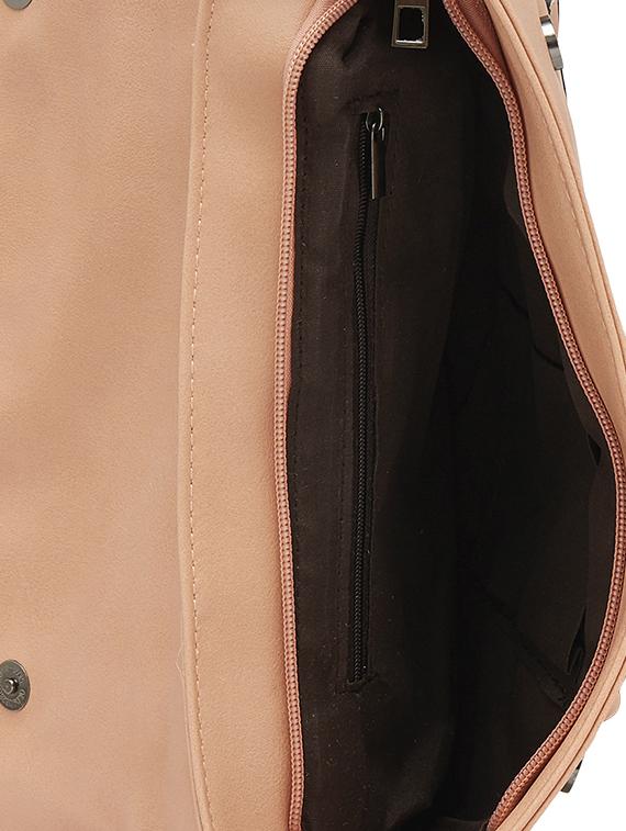 pink leatherette regular sling bag - 13756897 - Zoom Image - 3