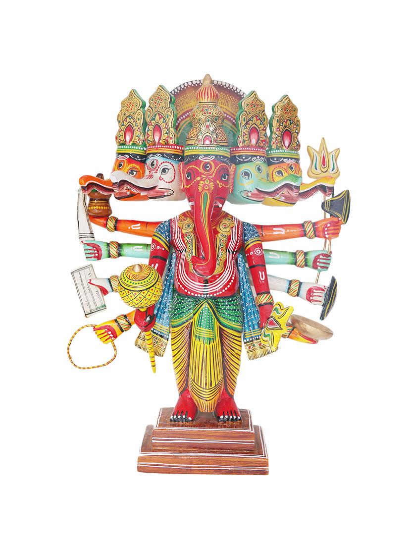 direct create ganesh panch mukhi murti - 13757105 - Zoom Image - 1