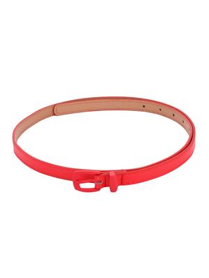 red leatherette (pu belt - 13757208 - Standard Image - 2