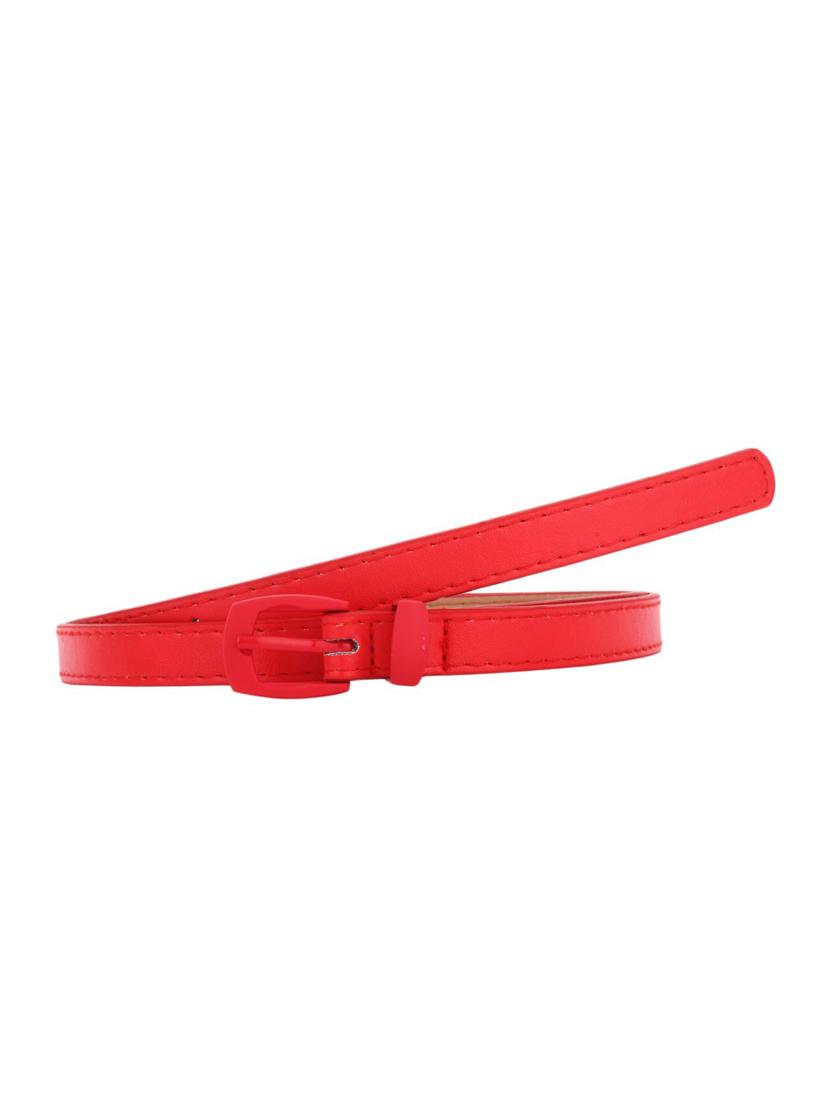 red leatherette (pu belt - 13757208 - Zoom Image - 1