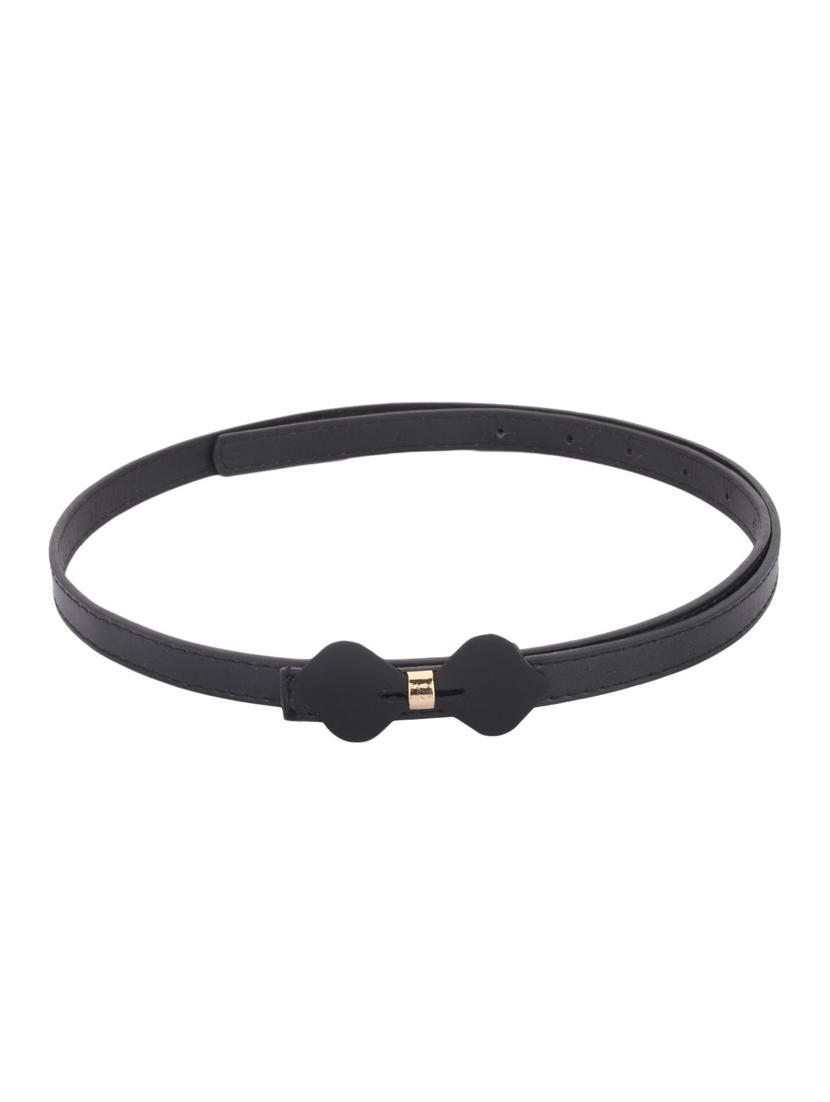 black leatherette (pu belt - 13757211 - Zoom Image - 2