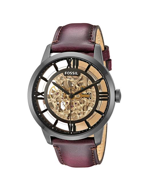 fossil brown dial watch for men - me3098 - 13759566 - Standard Image - 1