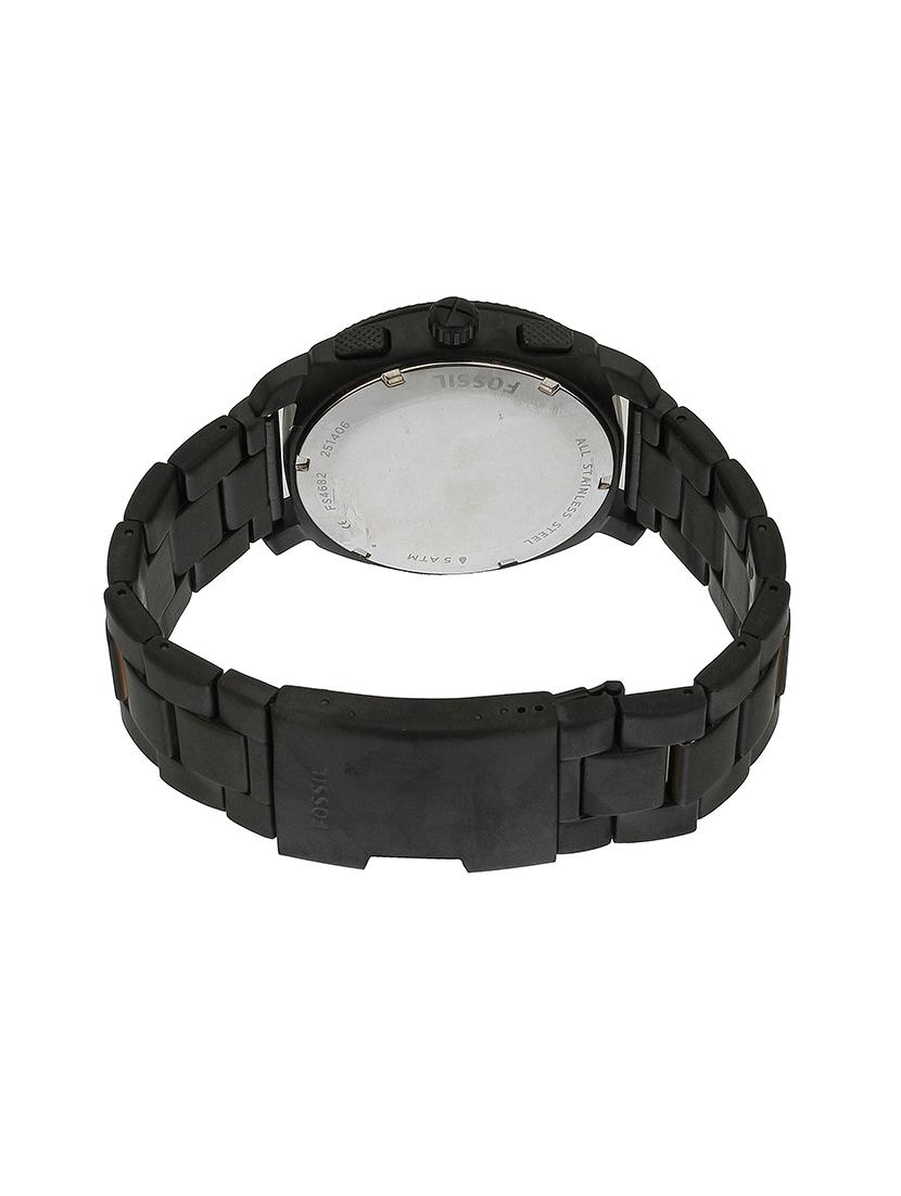 fossil black dial watch for men - fs4682 - 13759582 - Zoom Image - 3