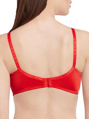 bow patch lace detail bra - 13762021 - Standard Image - 3