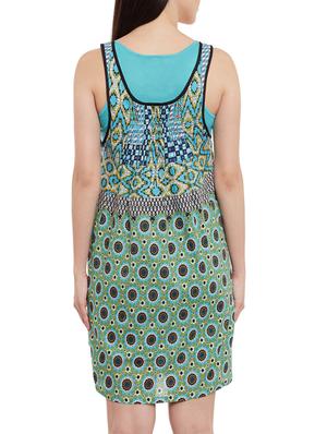 blue cotton dress - 13764660 - Standard Image - 3