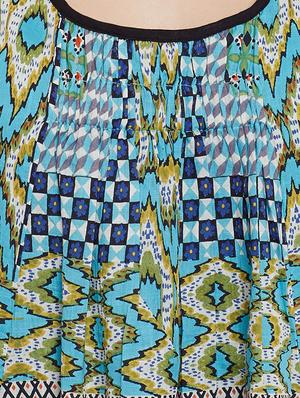 blue cotton dress - 13764660 - Standard Image - 4