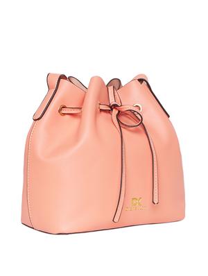 pink leatherette hobo handbag - 13764787 - Standard Image - 4
