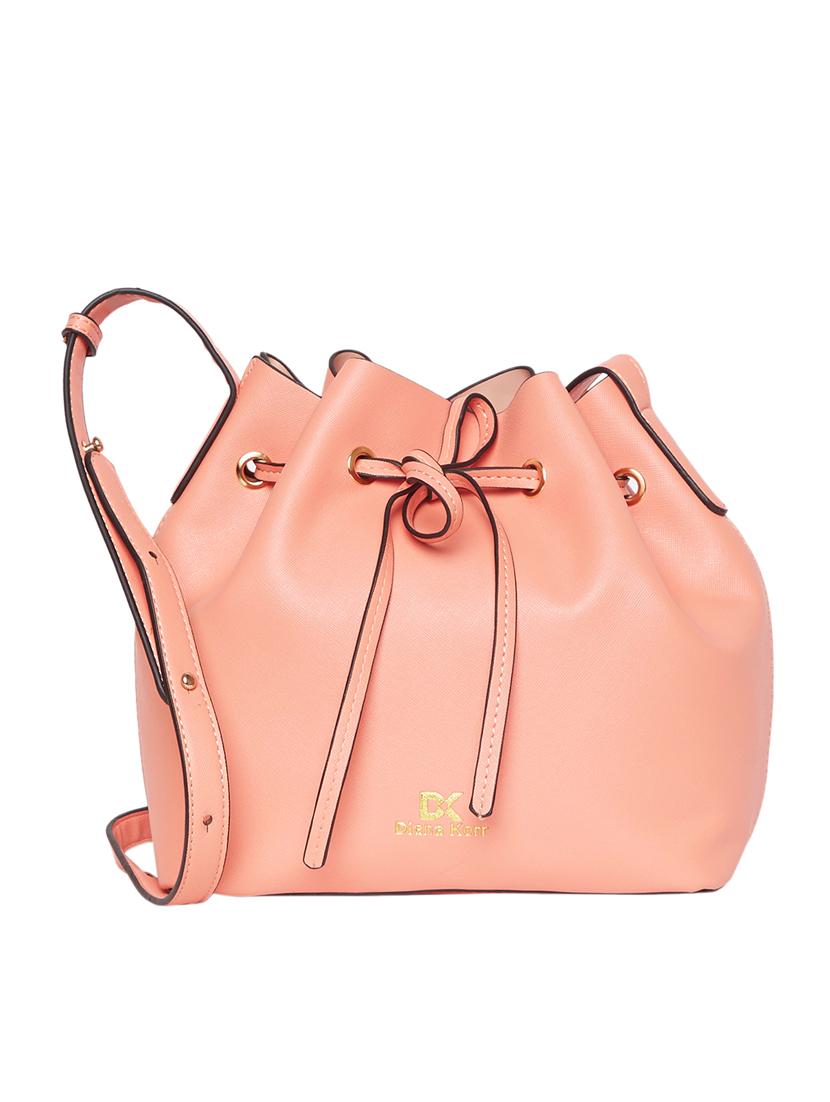 pink leatherette hobo handbag - 13764787 - Zoom Image - 1