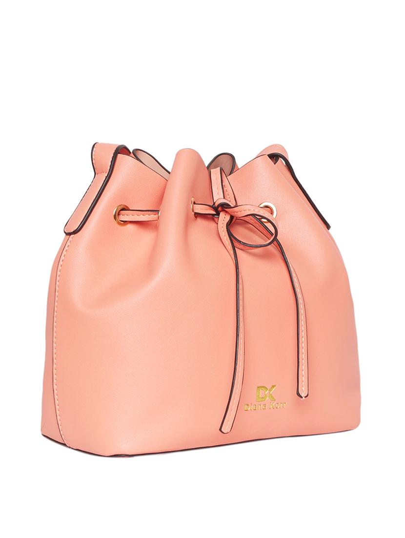 pink leatherette hobo handbag - 13764787 - Zoom Image - 4