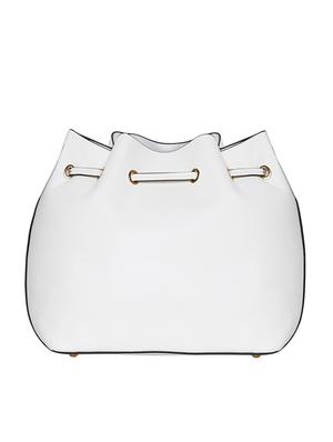 white leatherette hobo handbag - 13764790 - Standard Image - 2