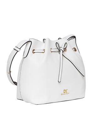 white leatherette hobo handbag - 13764790 - Standard Image - 4