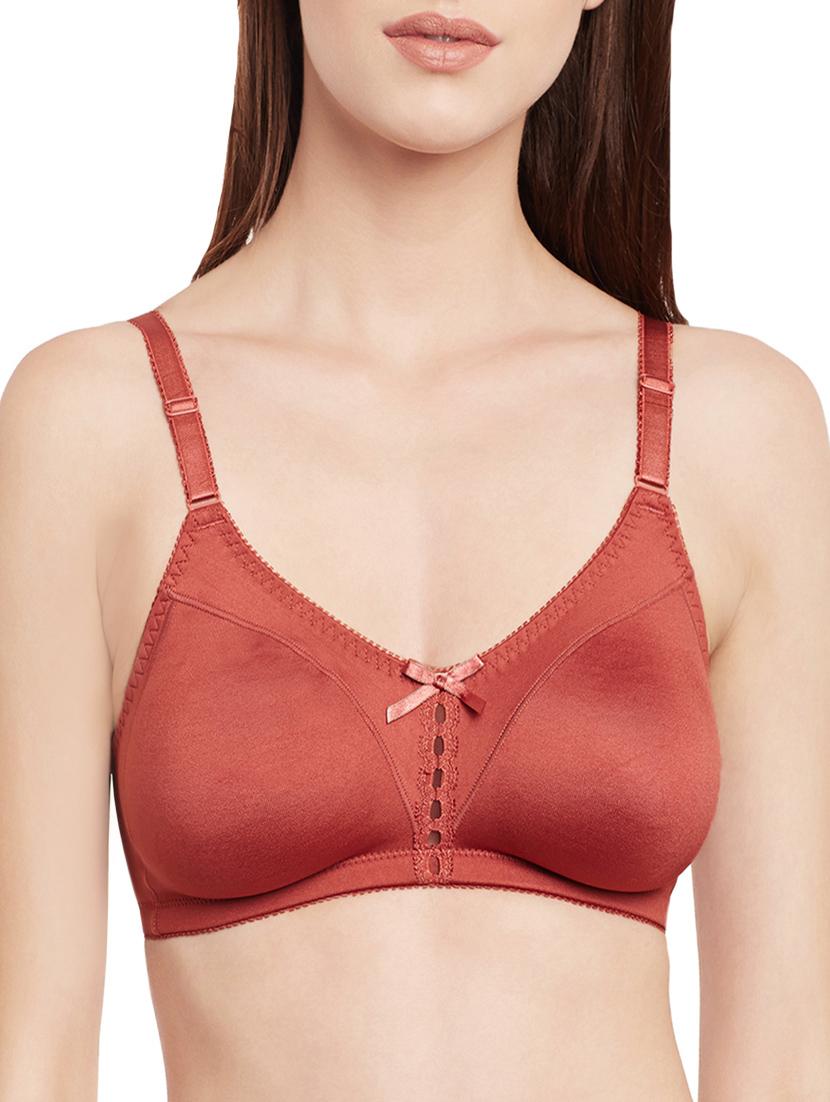 bow patch solid bra - 13764880 - Zoom Image - 1
