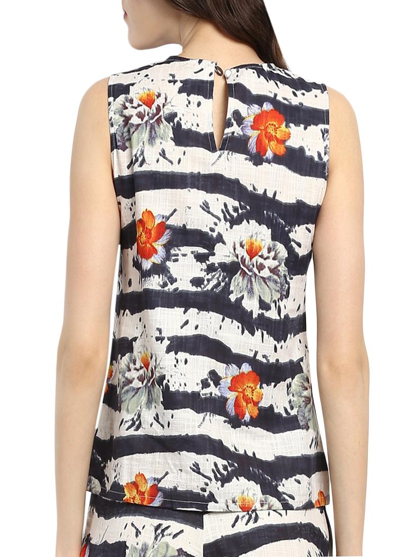 floral straight top - 13770009 - Zoom Image - 3
