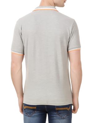 grey cotton t-shirt - 13772091 - Standard Image - 3