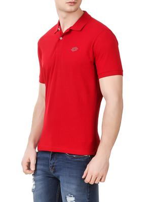 red cotton t-shirt - 13772094 - Standard Image - 2