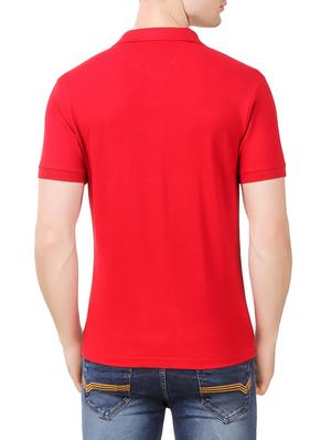 red cotton t-shirt - 13772094 - Standard Image - 3