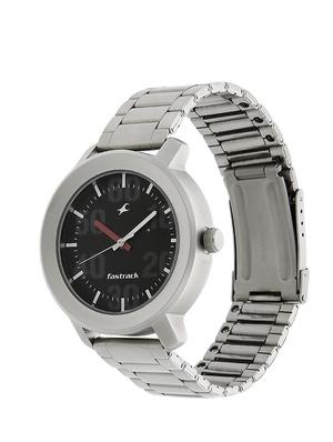 fastrack black dial analog watch for men - 3121sm02 - 13773185 - Standard Image - 2