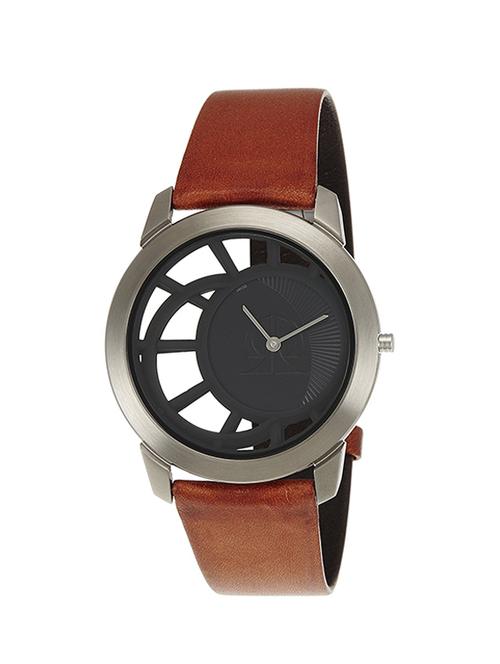 titan black dial analog watch for men - 1576tl01 - 13773220 - Standard Image - 1