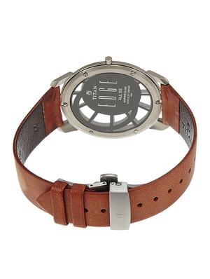 titan black dial analog watch for men - 1576tl01 - 13773220 - Standard Image - 2