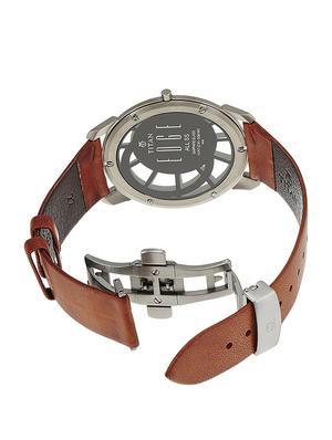 titan black dial analog watch for men - 1576tl01 - 13773220 - Standard Image - 3