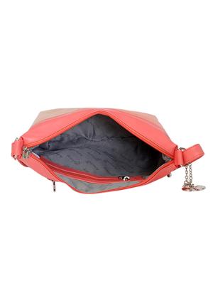 pink leatherette regular sling bag - 13775795 - Standard Image - 3