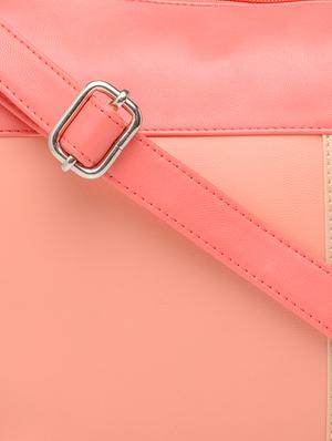 pink leatherette regular sling bag - 13775795 - Standard Image - 4