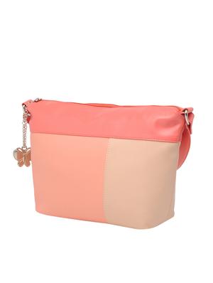 pink leatherette regular sling bag - 13775795 - Standard Image - 5