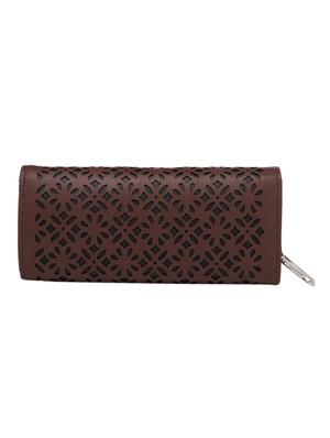 brown leatherette regular purse - 13775947 - Standard Image - 2