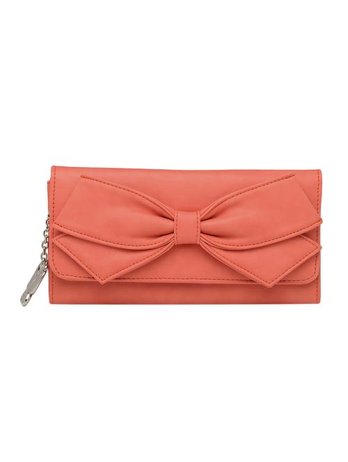 pink leatherette regular clutch - 13775954 - Standard Image - 1