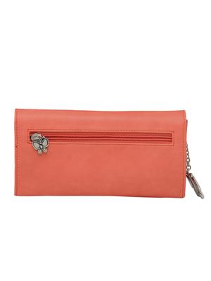 pink leatherette regular clutch - 13775954 - Standard Image - 2