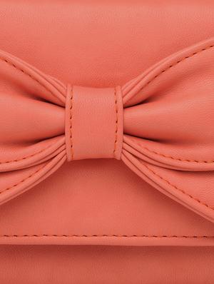 pink leatherette regular clutch - 13775954 - Standard Image - 4