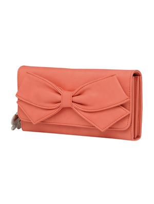 pink leatherette regular clutch - 13775954 - Standard Image - 5