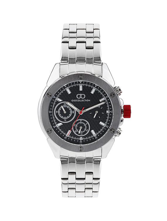 GIO COLLECTION Black Dial chronograph Watch For Men - G1001-22 - 13777321 - Zoom Image - 1