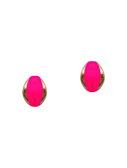 pink studs earrings - 13780216 - Very Small Image - 1