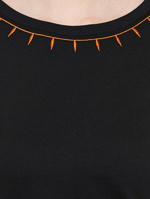 cold shoulder embroidered top - 13788138 - Standard Image - 4