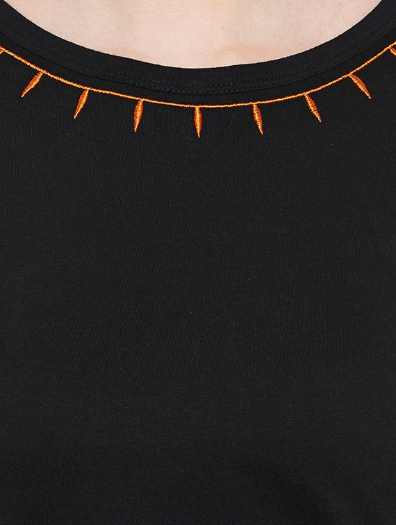 cold shoulder embroidered top - 13788138 - Zoom Image - 4