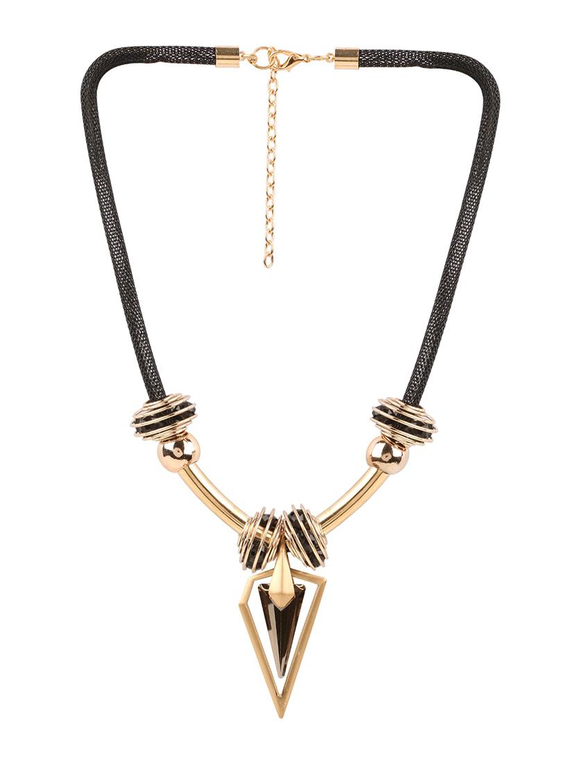 multi colored metal long necklace - 13789548 - Zoom Image - 2