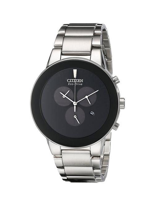 CITIZEN Black Dial Chronograph Watch For Men - AT2240-51E - 13791104 - Standard Image - 1