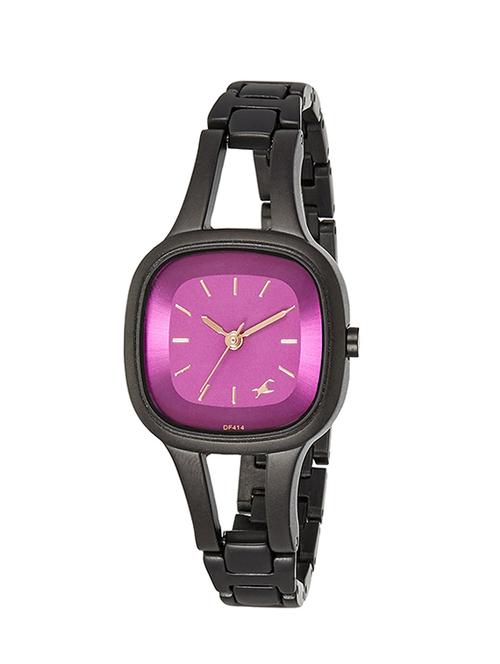 fastrack purple dial analog watch for women - 6147nm03 - 13796434 - Very Small Image - 1