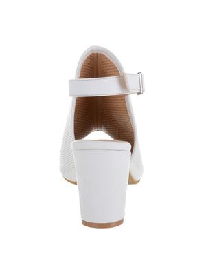 white back strap sandal - 13798728 - Standard Image - 3