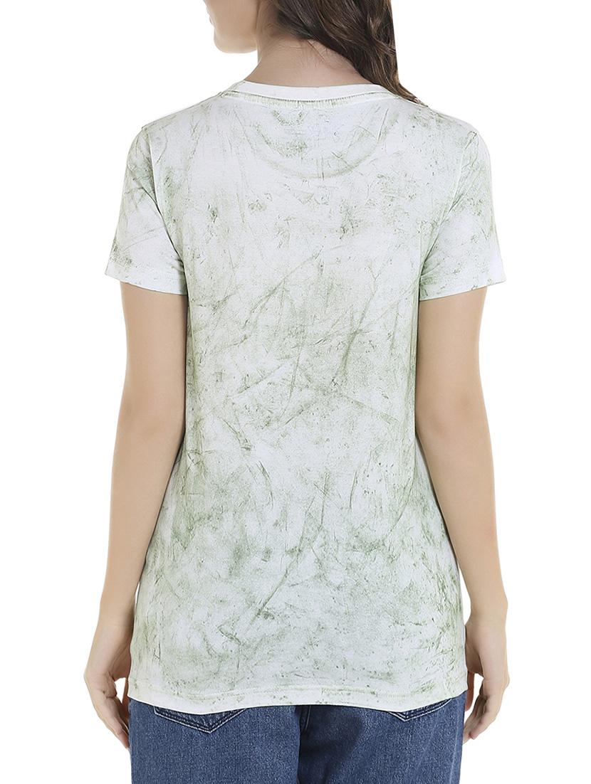round neck short sleeved tee - 13798897 - Zoom Image - 3